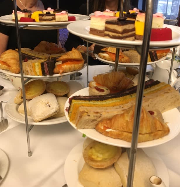 scones, sandwiches and sweets