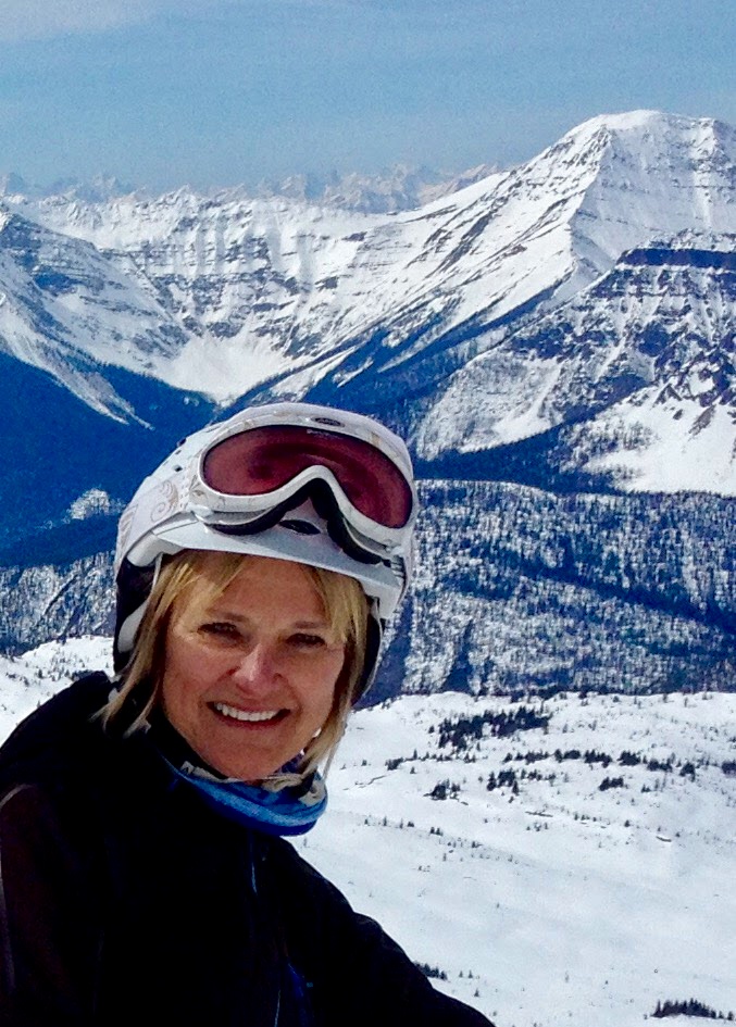 Lorne Park Dental hygienist, Jenny skiing 